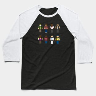 Minimalist Survivors - combined Baseball T-Shirt